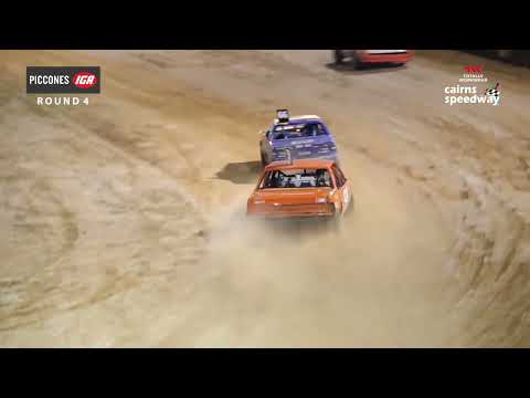 Aug12 SStF at TWW Cairns Speedway Super Street Sedans Feature Race