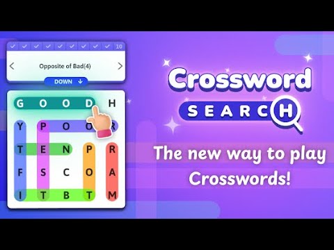Crossword Search: Word Puzzles (by PlaySimple Games) IOS Gameplay Video (HD)