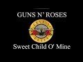 Guns N Roses Sweet Child O Mine Lyric Video
