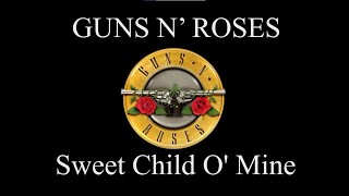 guns N&#39; roses - sweet child O&#39; mine (lyric video)