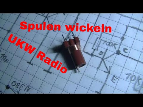Selbstbau UKW Superhet Radio neue Spulenkörper - eflose #1113