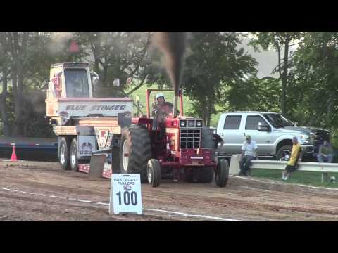 Kurt Collins driving "Corn Field Cadillac" @ Washington County Ag Expo 2014