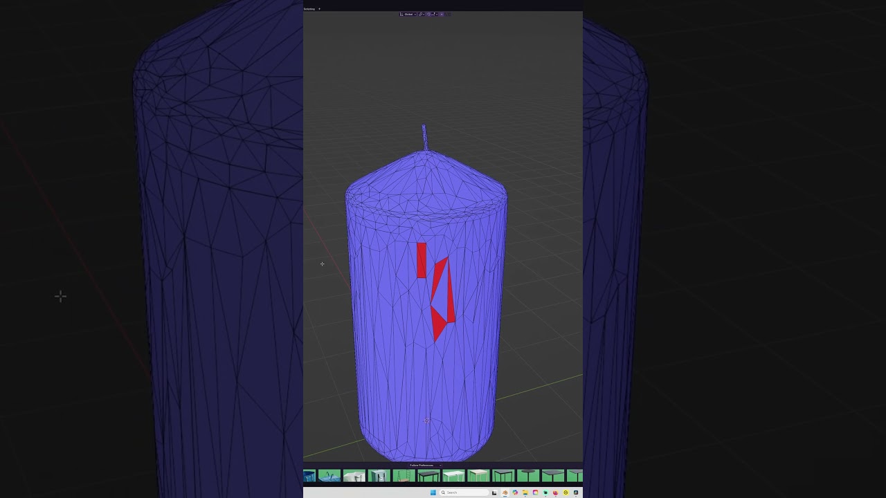 Find & Fix Holes Caused by Flipped Normals - Blender Quick Tips