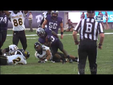 B.J. Catalon Runs and Catches TCU Horned Frogs vs Grambling 2012
