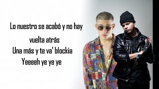 Blockia - Bad Bunny ft. Farruko | Video Letra 2017