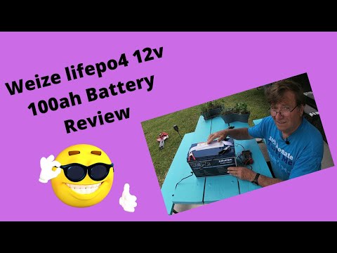 Weize lifepo4 12v 100ah Battery Review