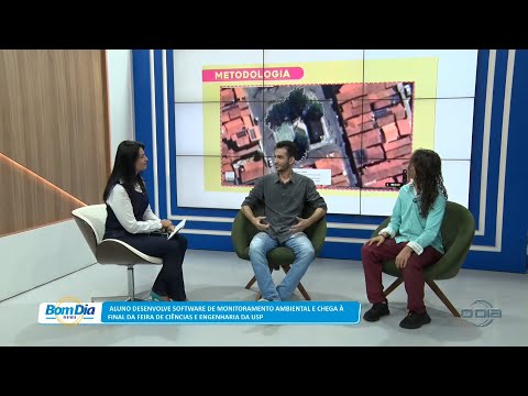 Aluno desenvolve software e monitoramento ambiental e vai a Feira Científica da USP 08 02 2023