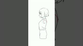 ○○の描き方で魅力的になる!横向きのひとを描くコツ#shorts