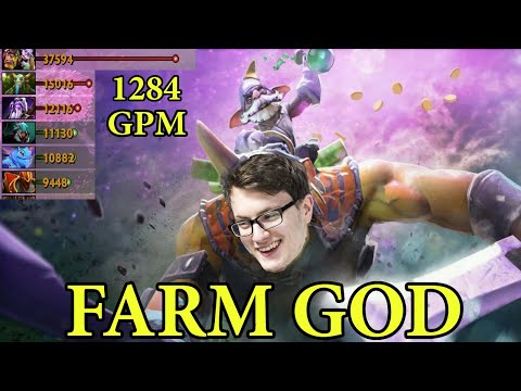 MIRACLE Alchemist FARM GOD VS MATU Weaver Dota 2 7.26c