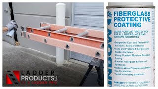 Fiberglass Ladder Restoration | Rainbow Fiberglass Sealer Protective Coating Spray Can 4621