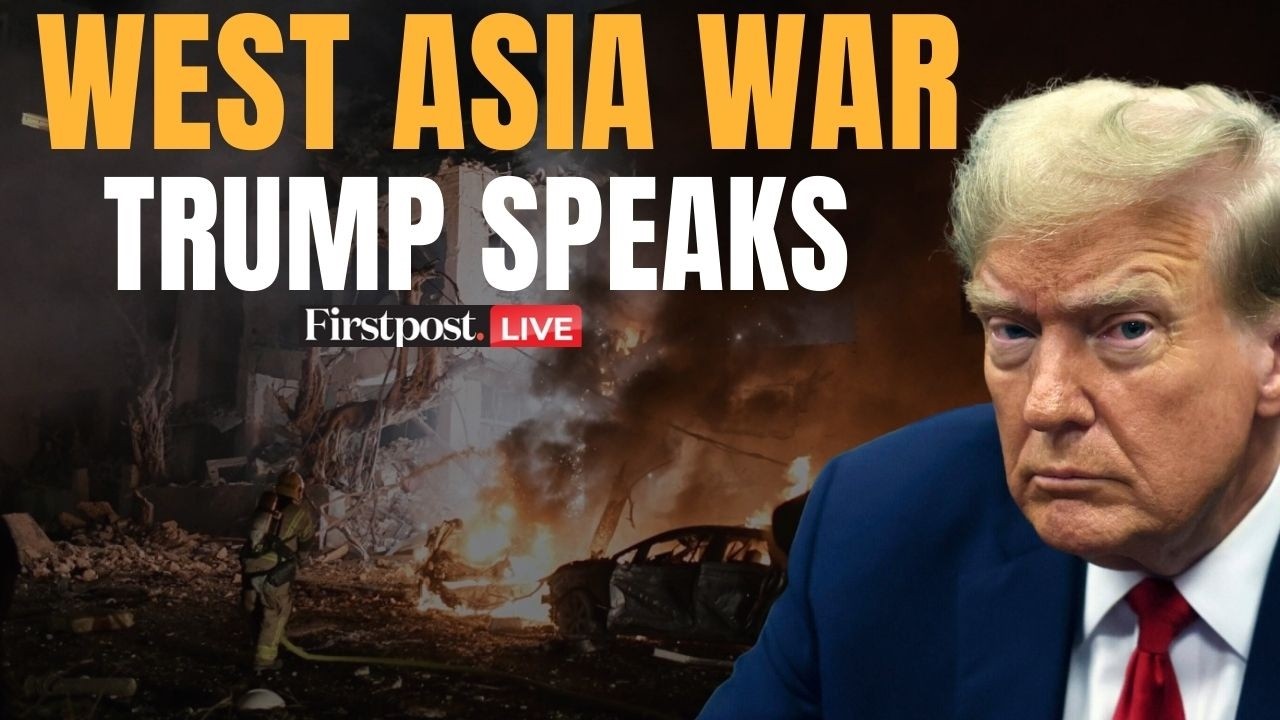 Trump LIVE: US President Donald Trump Addresses Amid the US-Iran War