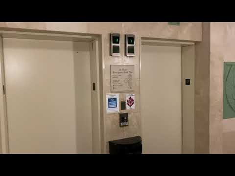 Otis Series 1 hydraulic elevators - Hilton Garden Inn, Daytona Beach FL