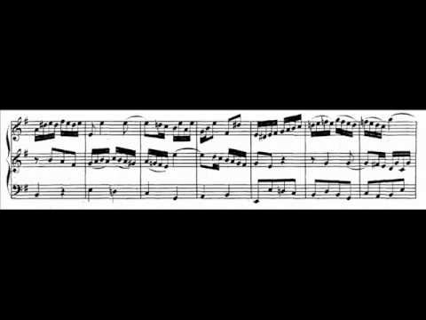 J.S. Bach - BWV 530 (1) - Sonata VI - Vivace G-dur / G major