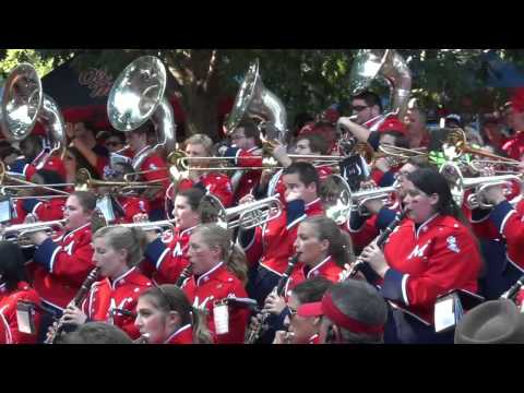 Ole Miss Band in The Grove