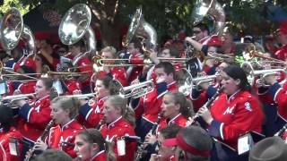 Ole Miss Band in The Grove