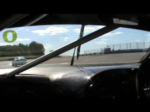 ANDY ROBINSON FORD FALCON AU V8 SUPERCAR Donington Grand Prix Circuit race 2 THUNDER SALOONS