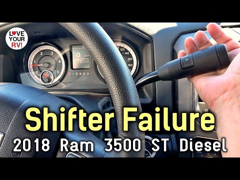 Shifter Transmission Cable Failure - Ram 2018 ST 3500 Cummins Pickup Truck
