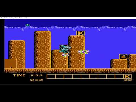 NES Karnov World Record Speed Run 0:45 01/06/2019