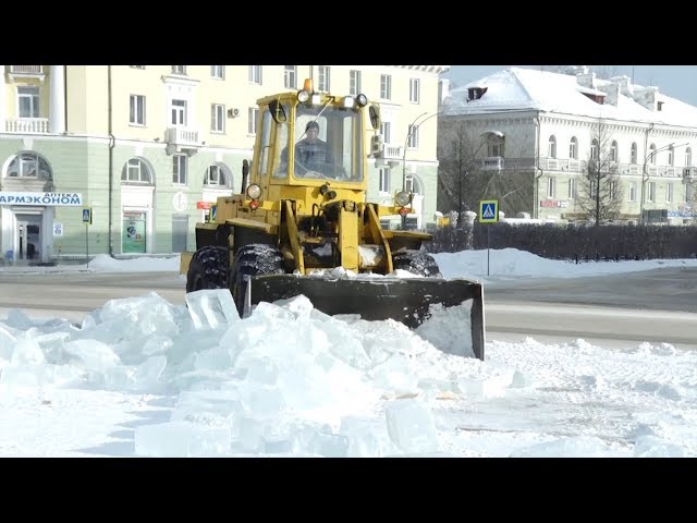 Городок разрушили