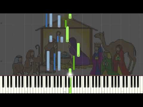 Vánoční koleda - Já bych rád k Betlému (Piano tutorial)