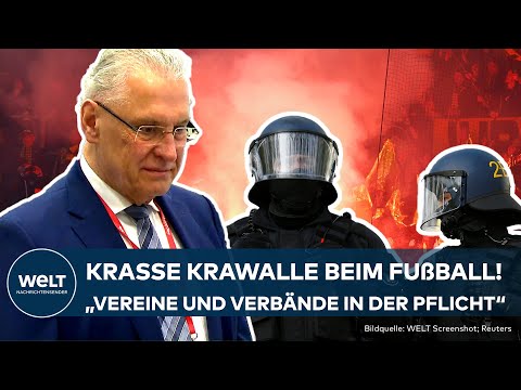 FUßBALL: Streit um Gewalt im Stadion! DFL und Bundesliga-Vereine sollen für Sicherheit sorgen