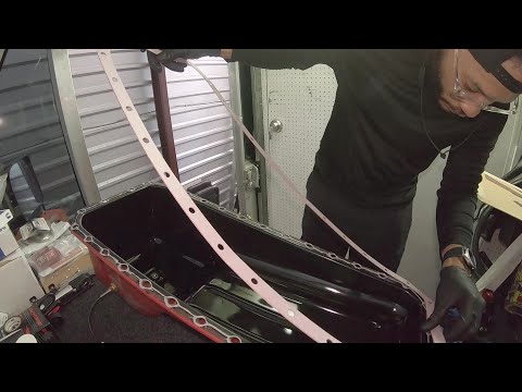 6.7 Cummins Oil Pan Gasket Install & Where To Locate Oil Gallery Plug for Oil Pressure Sensor/ Gauge