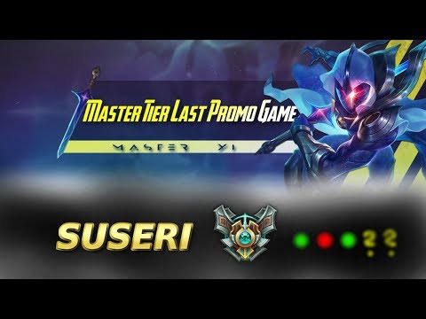 Suseri Master Yi Mid Lane - Last Promo Game to Master Tier PS8 [7.24]