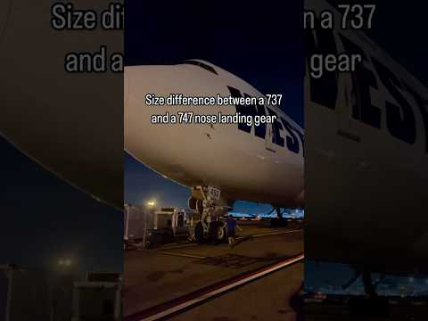 BOEING 747 IS NOT THAT BIG🤡 #plane #aviation #boeing #airbus owner:nat.madrigal_