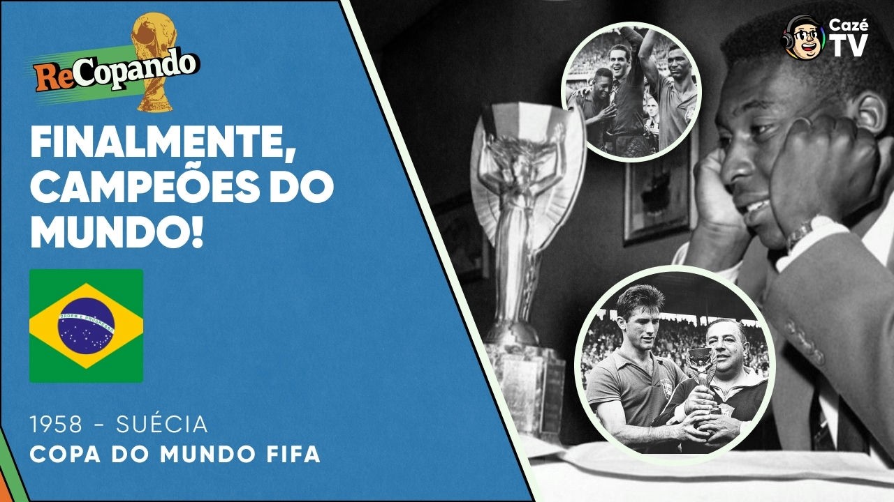 RELEMBRE A CAMPANHA DO BRASIL NA COPA DO MUNDO FIFA DE 1958 | RECOPANDO