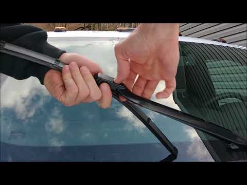 2018 GMC Sierra truck wiper blade removal and install