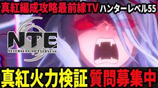 ３凸真紅の火力をしっかり検証します/初見・質問・雑談歓迎！【Neverness to Everness】#NTE  #NTEcreator