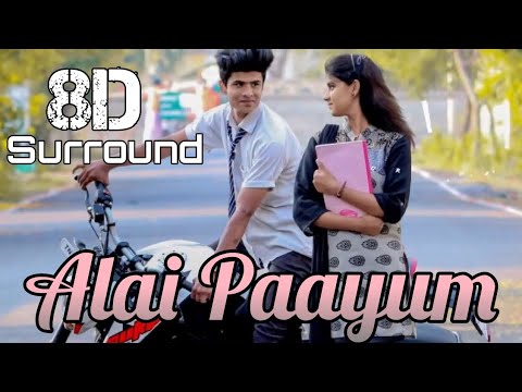 8D Surround || Alai Paayum - Ak Akiem || With Visualizer || 8D Visualizing Tech ||