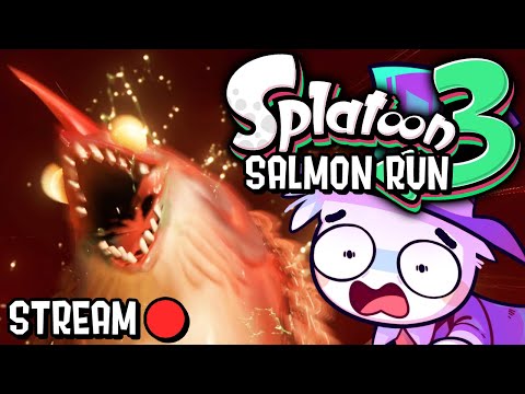 STREAM-Aufzeichnung von SPLATOON 3 Salmon Run!