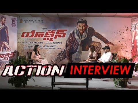 Akanksha Puri And Srinivas Interview About Action