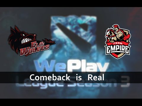 Elite Wolves Epic come back Team Fight !!