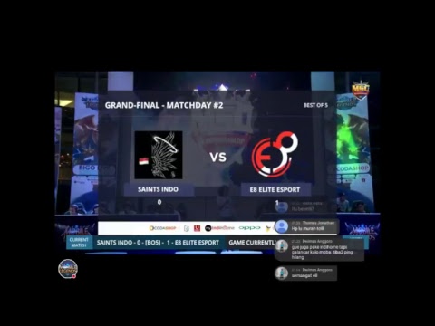 [LIVE] TOURNAMENT FINAL SAINTS INDO VS E8 MSC