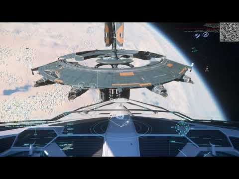 Star Citizen 3.13.1 PTU - Port Tressler Learning how to Dock/Undock from Station
