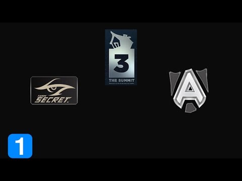 Must Watch Team Secret vs Alliance - The Summit 3