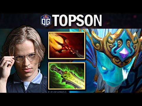 OG.TOPSON MORPHLING VERSUS MAGIC BUILD - DOTA 2 7.27 GAMEPLAY