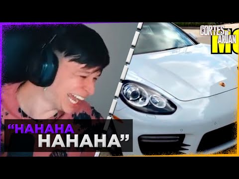 ARUAN REAGE A MOTIVOS PARA TER UM PORSCHE (ZUEIRA INSANA) - Cortes do Aruan
