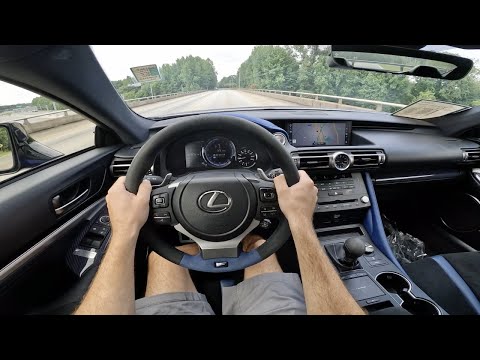 1 of 50 Lexus RCF Blue Fuji Speedway Edition: POV Drive, Impressions and ASMR