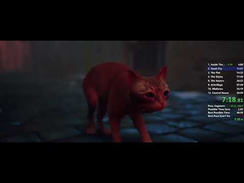 Stray Any% Speedrun 49:37 (PC)