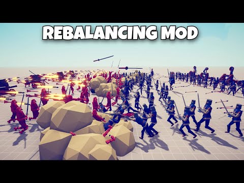 REBALANCING MOD in TABS - Totally Accurate Battle Simulator