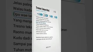 Download lagu Lagu Tresno Tekan Mati..🎶🎵 Lagu Jawa Viral mp3