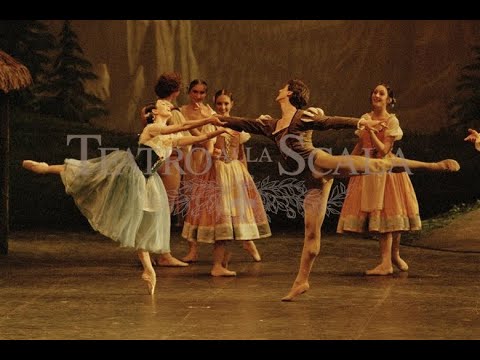 Alessandra Ferri & Massimo Murru in Giselle and Albrecht's first encounter (act I) – La Scala 1996