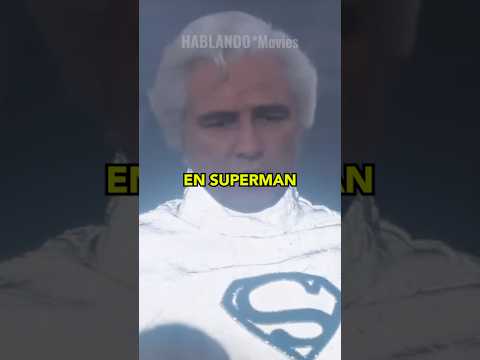 MARLON BRANDO, EL RODAJE Y LA S DE SUPERMAN