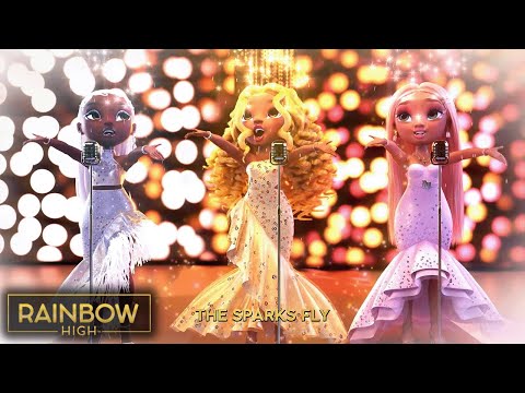 Rainbow Divas "Sparks Fly" ✨ Music Video with Lyrics | Rainbow High