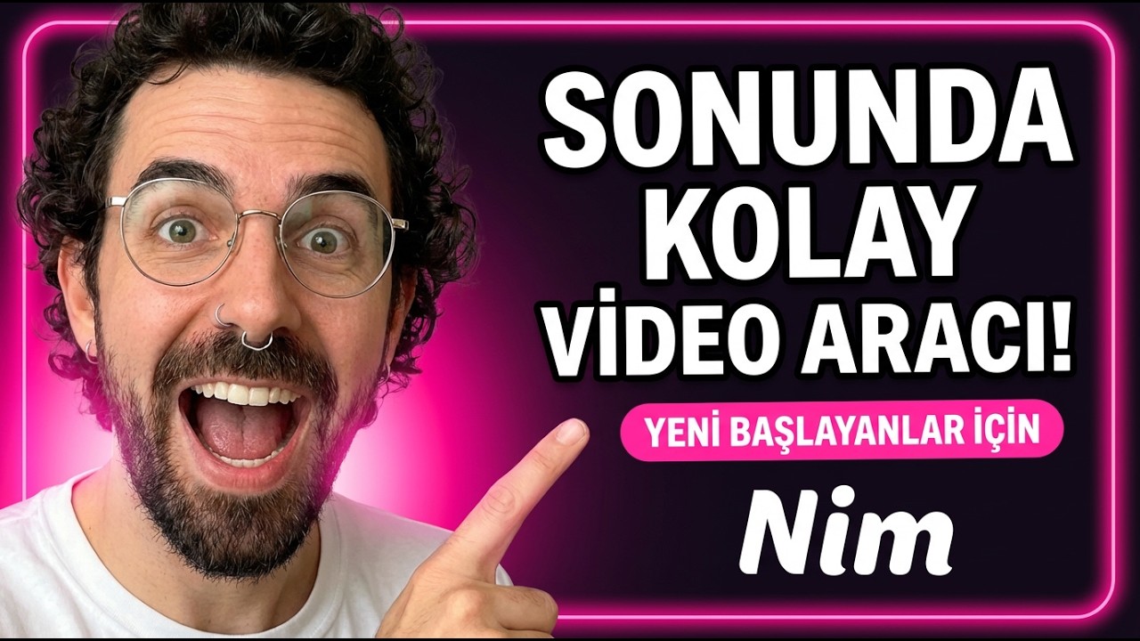 Dakikalar İçinde Yapay Zeka ile Animasyon Film Yapın! (Nim Video Rehberi)