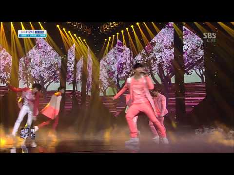 130414 Inkigayo ZE:A5 - The Day We Broke Up