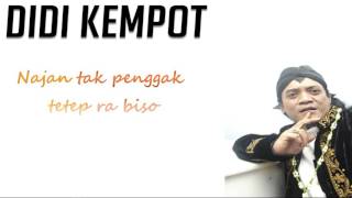 Download lagu Didi Kempot - Ketar Ketir Lirik mp3